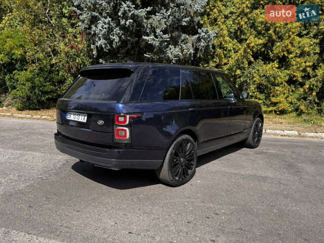 Ленд Ровер Рендж Ровер 2019 в Киеве на Automoto.ua Синий Ленд Ровер Рендж Ровер, объемом двигателя 5 л и пробегом 87 тыс. км за 63500 $, фото 13 на Automoto.ua