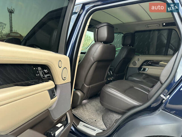 Синий Ленд Ровер Рендж Ровер, объемом двигателя 4.37 л и пробегом 104 тыс. км за 72000 $, фото 18 на Automoto.ua