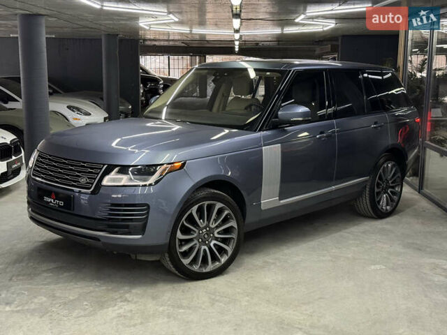 Синий Ленд Ровер Рендж Ровер, объемом двигателя 3 л и пробегом 121 тыс. км за 52000 $, фото 5 на Automoto.ua