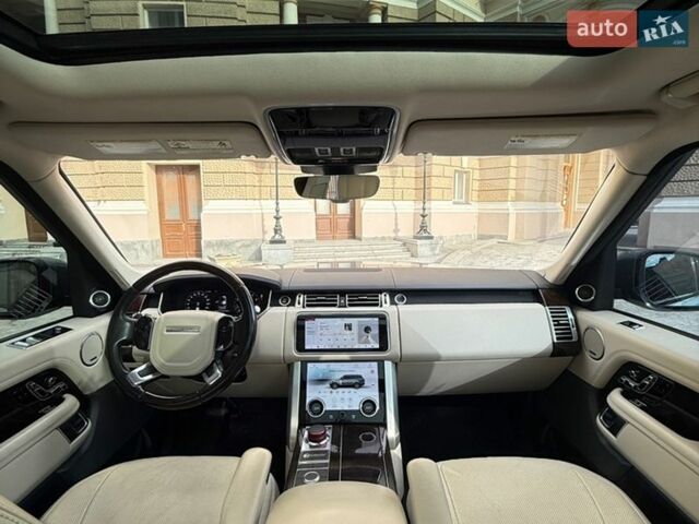 Синій Ленд Ровер Рендж Ровер, об'ємом двигуна 3 л та пробігом 123 тис. км за 47999 $, фото 7 на Automoto.ua