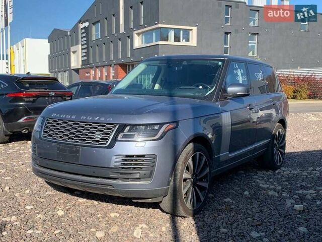 Синий Ленд Ровер Рендж Ровер, объемом двигателя 3 л и пробегом 176 тыс. км за 49500 $, фото 4 на Automoto.ua
