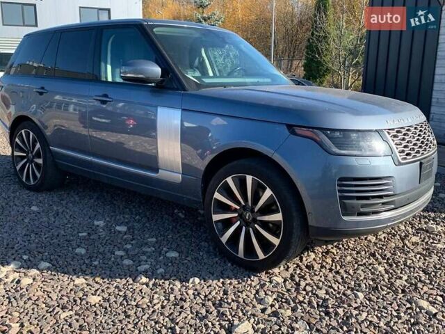 Синий Ленд Ровер Рендж Ровер, объемом двигателя 3 л и пробегом 176 тыс. км за 49500 $, фото 5 на Automoto.ua