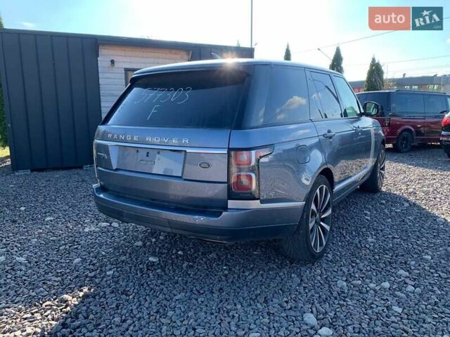 Синий Ленд Ровер Рендж Ровер, объемом двигателя 3 л и пробегом 176 тыс. км за 49500 $, фото 1 на Automoto.ua