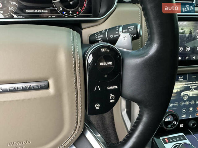 Синий Ленд Ровер Рендж Ровер, объемом двигателя 4.37 л и пробегом 104 тыс. км за 72000 $, фото 12 на Automoto.ua