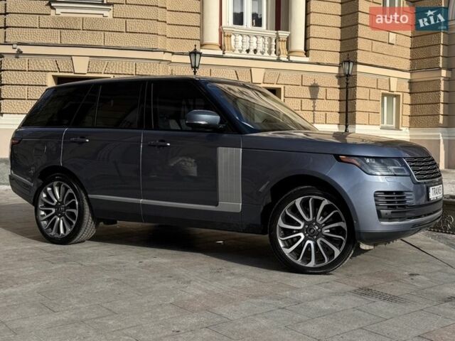 Синій Ленд Ровер Рендж Ровер, об'ємом двигуна 3 л та пробігом 123 тис. км за 47999 $, фото 4 на Automoto.ua
