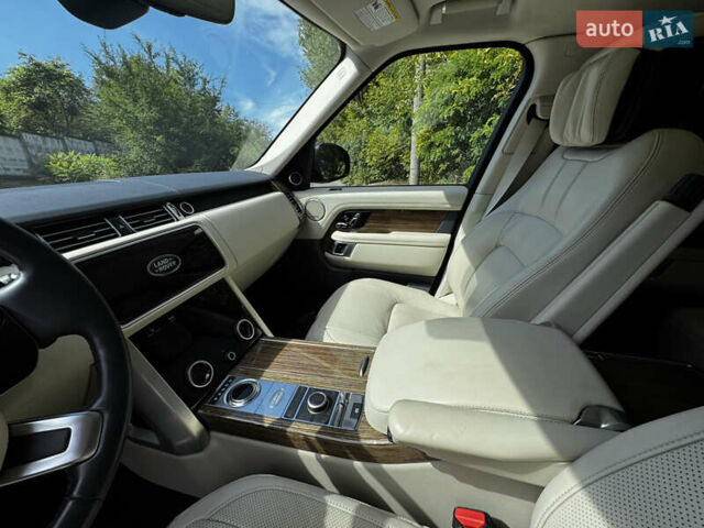 Ленд Ровер Рендж Ровер 2019 в Киеве на Automoto.ua Синий Ленд Ровер Рендж Ровер, объемом двигателя 5 л и пробегом 87 тыс. км за 63500 $, фото 22 на Automoto.ua