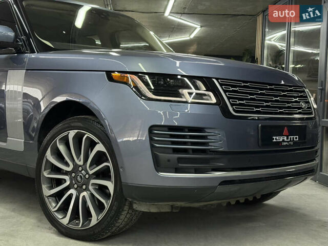 Синий Ленд Ровер Рендж Ровер, объемом двигателя 3 л и пробегом 121 тыс. км за 52000 $, фото 3 на Automoto.ua