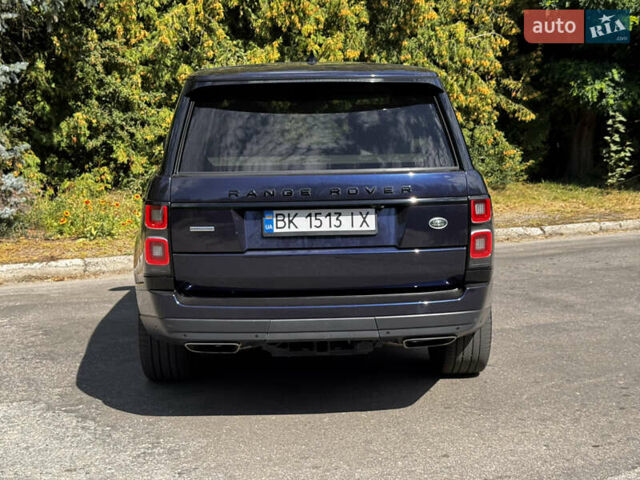 Ленд Ровер Рендж Ровер 2019 в Киеве на Automoto.ua Синий Ленд Ровер Рендж Ровер, объемом двигателя 5 л и пробегом 87 тыс. км за 63500 $, фото 15 на Automoto.ua