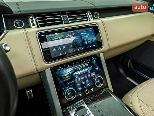 Синий Ленд Ровер Рендж Ровер, объемом двигателя 4.4 л и пробегом 133 тыс. км за 65080 $, фото 12 на Automoto.ua