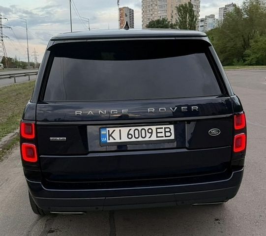 Синий Ленд Ровер Рендж Ровер, объемом двигателя 2.99 л и пробегом 155 тыс. км за 55000 $, фото 9 на Automoto.ua