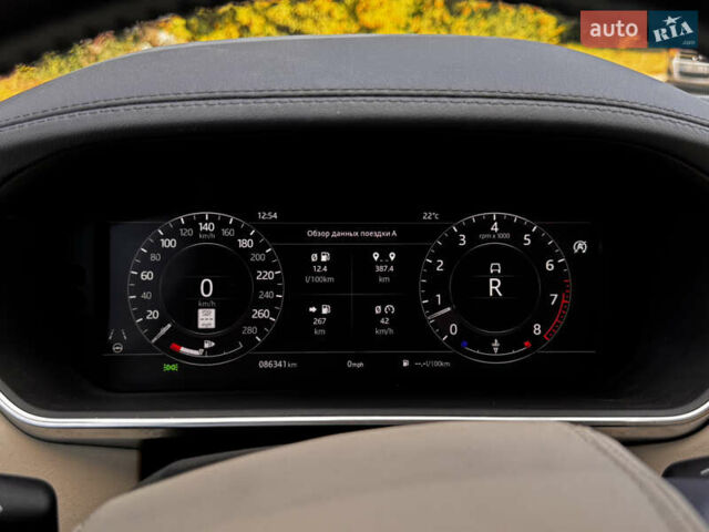 Ленд Ровер Рендж Ровер 2019 в Киеве на Automoto.ua Синий Ленд Ровер Рендж Ровер, объемом двигателя 5 л и пробегом 87 тыс. км за 63500 $, фото 19 на Automoto.ua