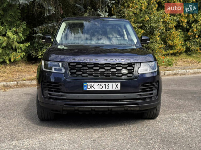 Ленд Ровер Рендж Ровер 2019 в Киеве на Automoto.ua Синий Ленд Ровер Рендж Ровер, объемом двигателя 5 л и пробегом 87 тыс. км за 63500 $, фото 6 на Automoto.ua