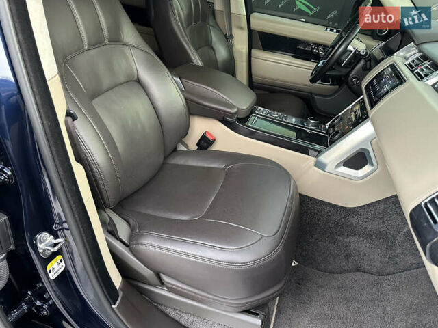 Синий Ленд Ровер Рендж Ровер, объемом двигателя 4.37 л и пробегом 104 тыс. км за 72000 $, фото 26 на Automoto.ua