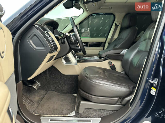 Синий Ленд Ровер Рендж Ровер, объемом двигателя 4.37 л и пробегом 104 тыс. км за 72000 $, фото 6 на Automoto.ua