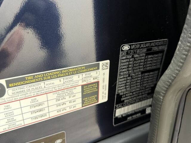 Синій Ленд Ровер Рендж Ровер, об'ємом двигуна 3 л та пробігом 154 тис. км за 49999 $, фото 12 на Automoto.ua