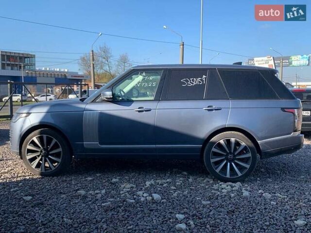 Синий Ленд Ровер Рендж Ровер, объемом двигателя 3 л и пробегом 176 тыс. км за 49500 $, фото 7 на Automoto.ua