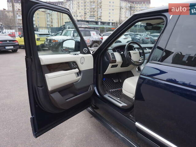 Синий Ленд Ровер Рендж Ровер, объемом двигателя 2.99 л и пробегом 59 тыс. км за 69900 $, фото 18 на Automoto.ua