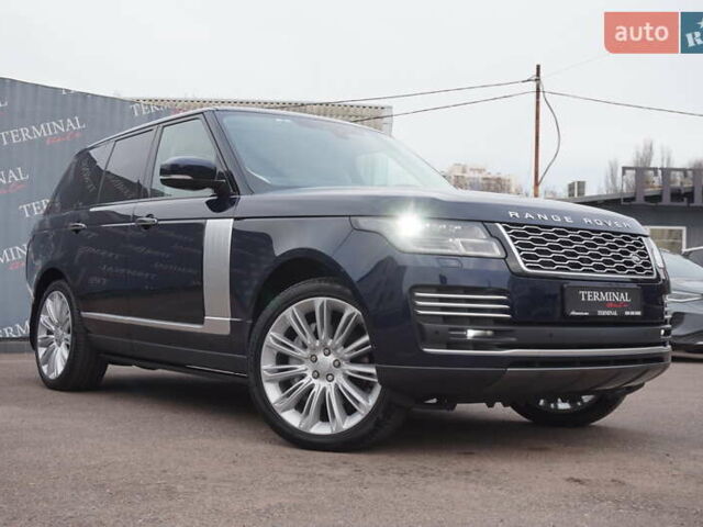 Синий Ленд Ровер Рендж Ровер, объемом двигателя 2.99 л и пробегом 59 тыс. км за 69900 $, фото 83 на Automoto.ua