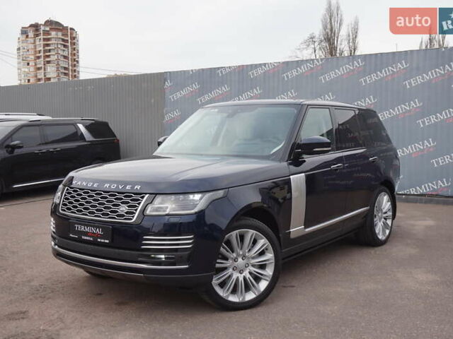 Синий Ленд Ровер Рендж Ровер, объемом двигателя 2.99 л и пробегом 59 тыс. км за 69900 $, фото 80 на Automoto.ua