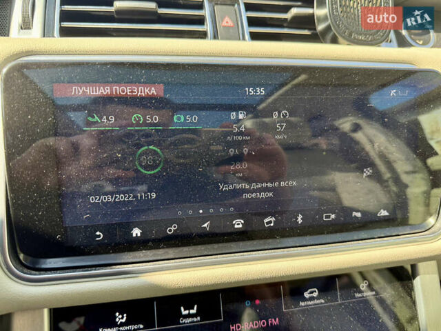 Ленд Ровер Рендж Ровер 2020 в Харькове на Automoto.ua Синий Ленд Ровер Рендж Ровер, объемом двигателя 3 л и пробегом 37 тыс. км за 80000 $, фото 16 на Automoto.ua