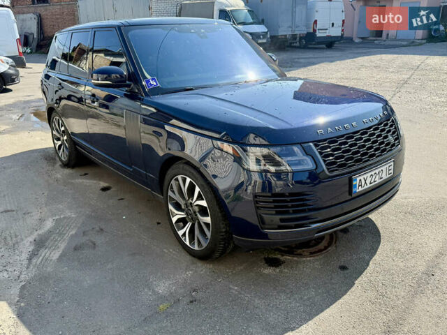 Ленд Ровер Рендж Ровер 2020 в Харькове на Automoto.ua Синий Ленд Ровер Рендж Ровер, объемом двигателя 3 л и пробегом 37 тыс. км за 80000 $, фото 7 на Automoto.ua