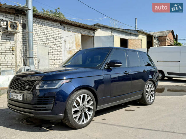 Ленд Ровер Рендж Ровер 2020 в Харькове на Automoto.ua Синий Ленд Ровер Рендж Ровер, объемом двигателя 3 л и пробегом 37 тыс. км за 80000 $, фото 1 на Automoto.ua