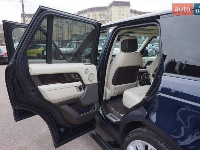 Синий Ленд Ровер Рендж Ровер, объемом двигателя 2.99 л и пробегом 59 тыс. км за 69900 $, фото 24 на Automoto.ua