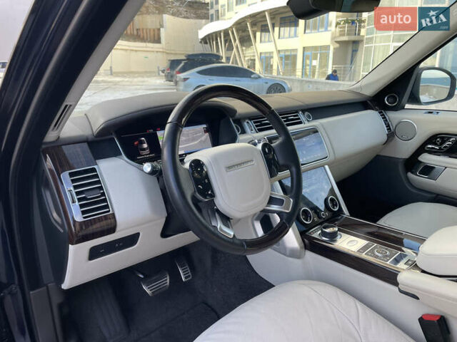Синій Ленд Ровер Рендж Ровер, об'ємом двигуна 3 л та пробігом 59 тис. км за 79000 $, фото 21 на Automoto.ua