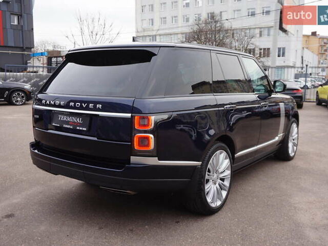 Синий Ленд Ровер Рендж Ровер, объемом двигателя 2.99 л и пробегом 59 тыс. км за 69900 $, фото 5 на Automoto.ua