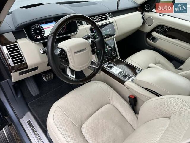 Синий Ленд Ровер Рендж Ровер, объемом двигателя 2.99 л и пробегом 98 тыс. км за 69900 $, фото 10 на Automoto.ua