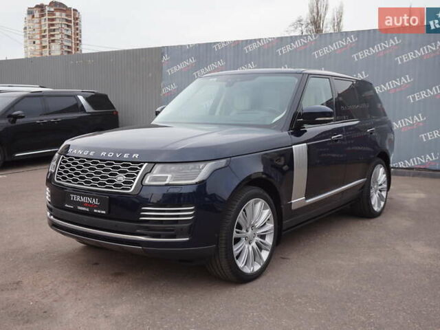 Синий Ленд Ровер Рендж Ровер, объемом двигателя 2.99 л и пробегом 59 тыс. км за 69900 $, фото 1 на Automoto.ua