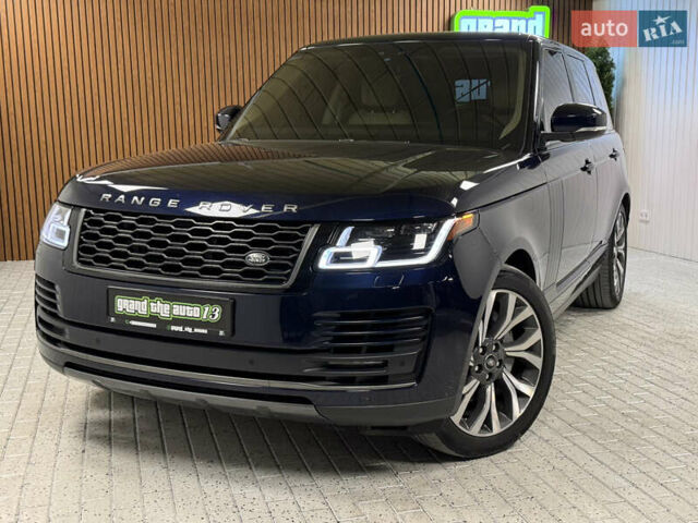 Синий Ленд Ровер Рендж Ровер, объемом двигателя 3 л и пробегом 41 тыс. км за 72500 $, фото 10 на Automoto.ua