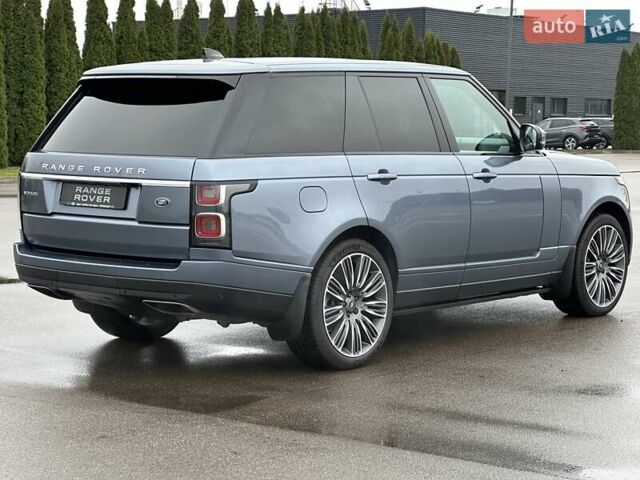Синий Ленд Ровер Рендж Ровер, объемом двигателя 2.99 л и пробегом 98 тыс. км за 69900 $, фото 6 на Automoto.ua