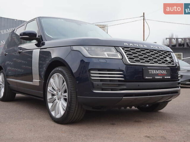 Синий Ленд Ровер Рендж Ровер, объемом двигателя 2.99 л и пробегом 59 тыс. км за 69900 $, фото 10 на Automoto.ua