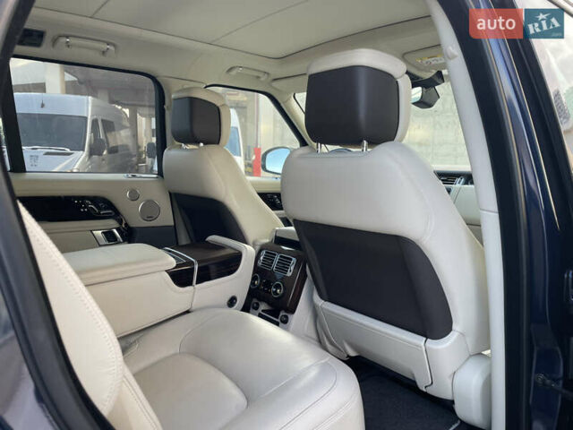 Синій Ленд Ровер Рендж Ровер, об'ємом двигуна 3 л та пробігом 59 тис. км за 79000 $, фото 37 на Automoto.ua