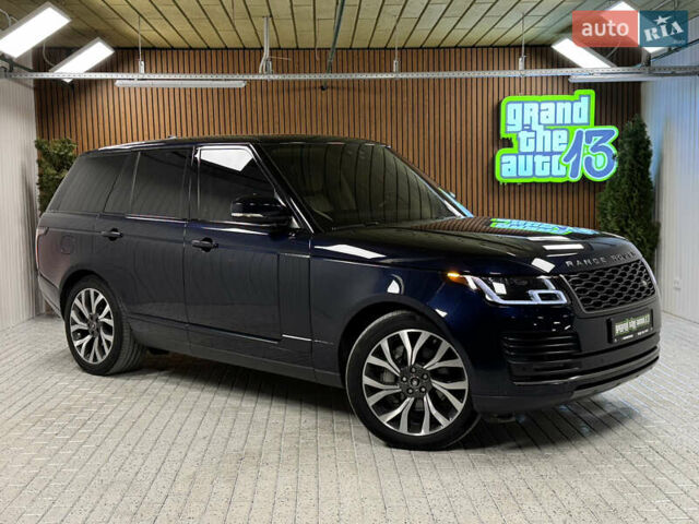 Синий Ленд Ровер Рендж Ровер, объемом двигателя 3 л и пробегом 41 тыс. км за 72500 $, фото 2 на Automoto.ua