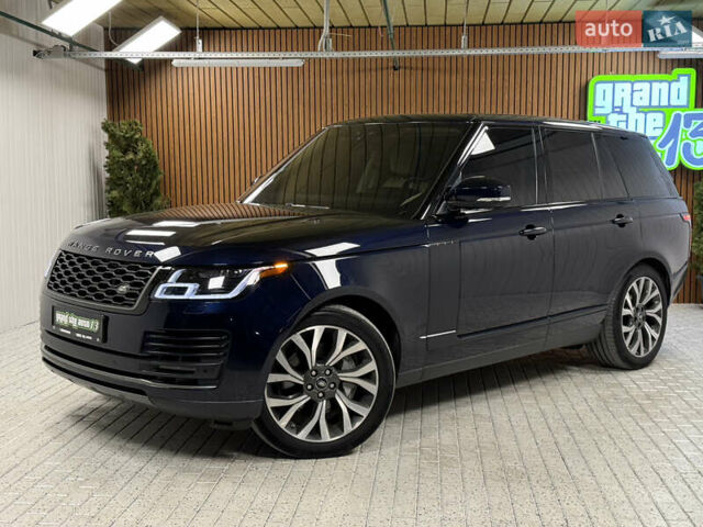 Синий Ленд Ровер Рендж Ровер, объемом двигателя 3 л и пробегом 41 тыс. км за 72500 $, фото 1 на Automoto.ua