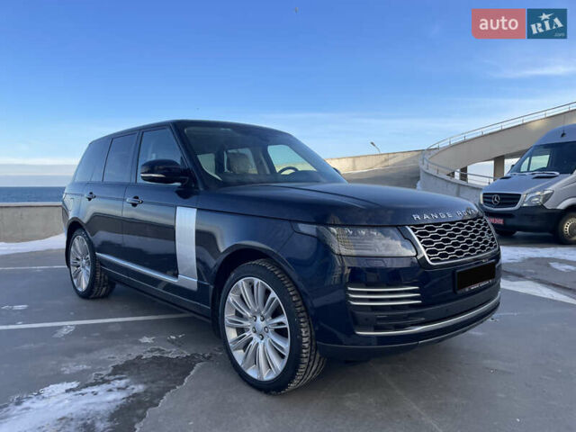 Синій Ленд Ровер Рендж Ровер, об'ємом двигуна 3 л та пробігом 59 тис. км за 79000 $, фото 12 на Automoto.ua