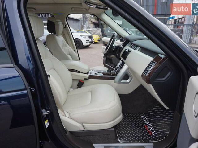 Синий Ленд Ровер Рендж Ровер, объемом двигателя 2.99 л и пробегом 59 тыс. км за 69900 $, фото 37 на Automoto.ua