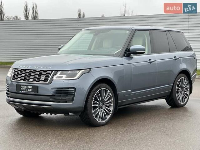 Синий Ленд Ровер Рендж Ровер, объемом двигателя 2.99 л и пробегом 98 тыс. км за 69900 $, фото 2 на Automoto.ua