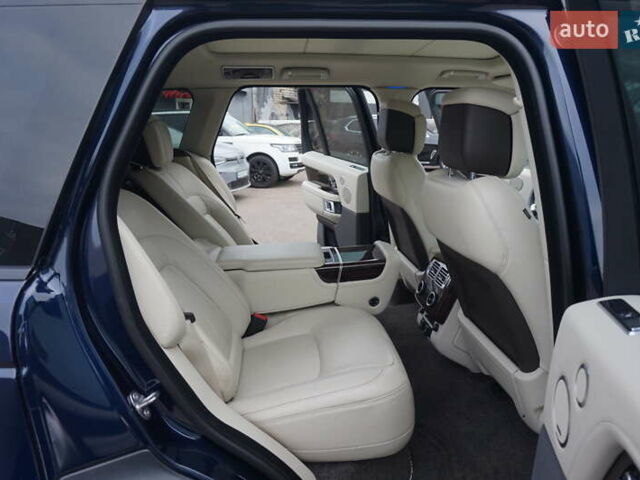 Синий Ленд Ровер Рендж Ровер, объемом двигателя 2.99 л и пробегом 59 тыс. км за 69900 $, фото 31 на Automoto.ua