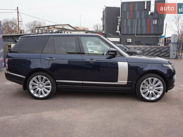Синий Ленд Ровер Рендж Ровер, объемом двигателя 2.99 л и пробегом 59 тыс. км за 69900 $, фото 4 на Automoto.ua