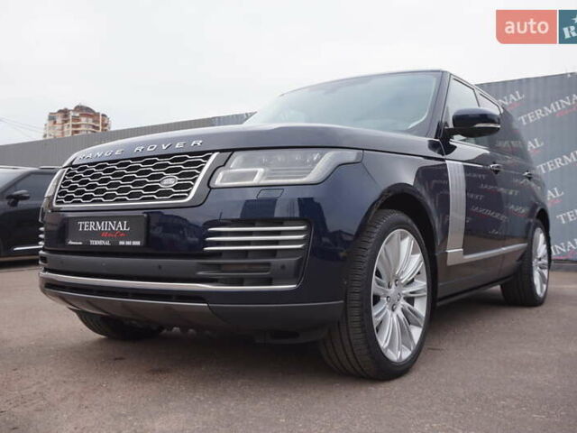 Синий Ленд Ровер Рендж Ровер, объемом двигателя 2.99 л и пробегом 59 тыс. км за 69900 $, фото 9 на Automoto.ua