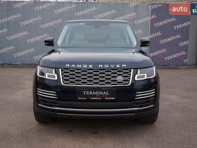 Синий Ленд Ровер Рендж Ровер, объемом двигателя 2.99 л и пробегом 59 тыс. км за 69900 $, фото 2 на Automoto.ua