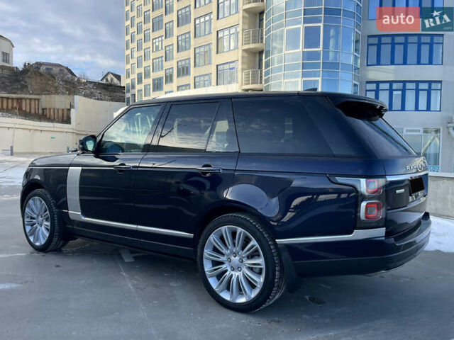 Синій Ленд Ровер Рендж Ровер, об'ємом двигуна 3 л та пробігом 59 тис. км за 79000 $, фото 8 на Automoto.ua