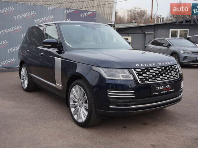 Синий Ленд Ровер Рендж Ровер, объемом двигателя 2.99 л и пробегом 59 тыс. км за 69900 $, фото 3 на Automoto.ua