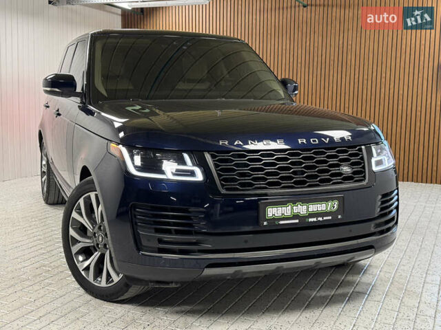 Синий Ленд Ровер Рендж Ровер, объемом двигателя 3 л и пробегом 41 тыс. км за 72500 $, фото 4 на Automoto.ua