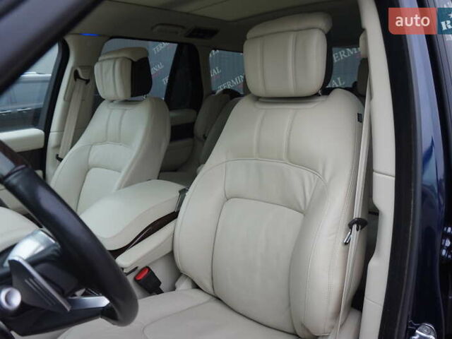 Синий Ленд Ровер Рендж Ровер, объемом двигателя 2.99 л и пробегом 59 тыс. км за 69900 $, фото 23 на Automoto.ua