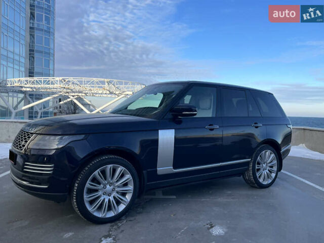 Синій Ленд Ровер Рендж Ровер, об'ємом двигуна 3 л та пробігом 59 тис. км за 79000 $, фото 5 на Automoto.ua