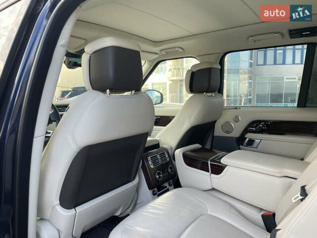 Синій Ленд Ровер Рендж Ровер, об'ємом двигуна 3 л та пробігом 59 тис. км за 79000 $, фото 27 на Automoto.ua